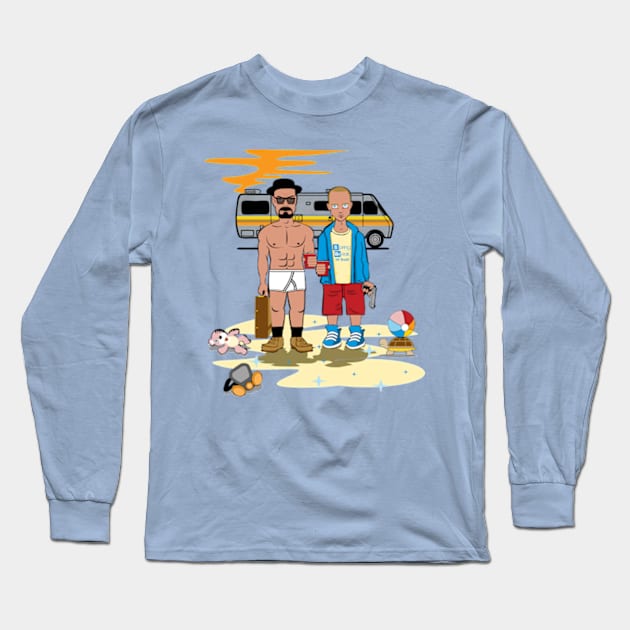 Spring Breaking Bad Long Sleeve T-Shirt by LouMax